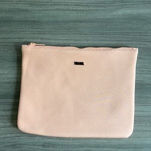 Light pink neoprene bag